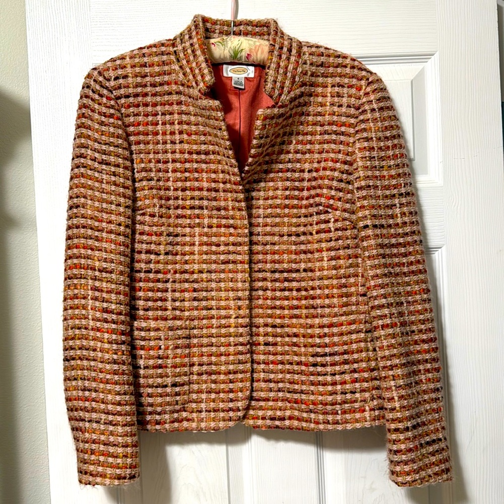 Vintage Talbots Wool Twwed blazer